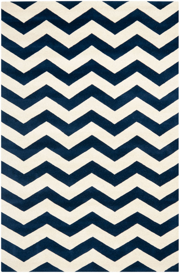 Cht715 Hand Tufted Wool Rug – Luxurious 1/2" Pile Height for Cozy Elegance in Any Space