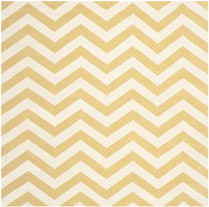Chatham Cht715  Hand Tufted 100% Wool Pile Rug Light Gold / Ivory