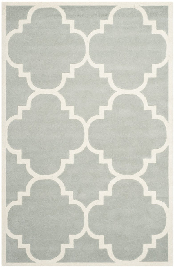 Chatham Hand-Tufted Wool Rug: Elegant Moroccan Motifs with Fashion-Forward Colors for Modern Homes