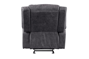 Porter Designs Socorro Manual Contemporary Recliner Gray 03-180C-03-7625