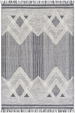 Cheyenne CHY-2309 Global Wool, Polyester Rug CHY2309-810 Charcoal, Ivory, Medium Gray 60% Wool, 40% Polyester 8' x 10'