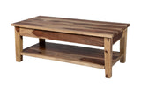 Porter Designs Taos Solid Sheesham Wood Natural Coffee Table Natural 05-196-01-9011N
