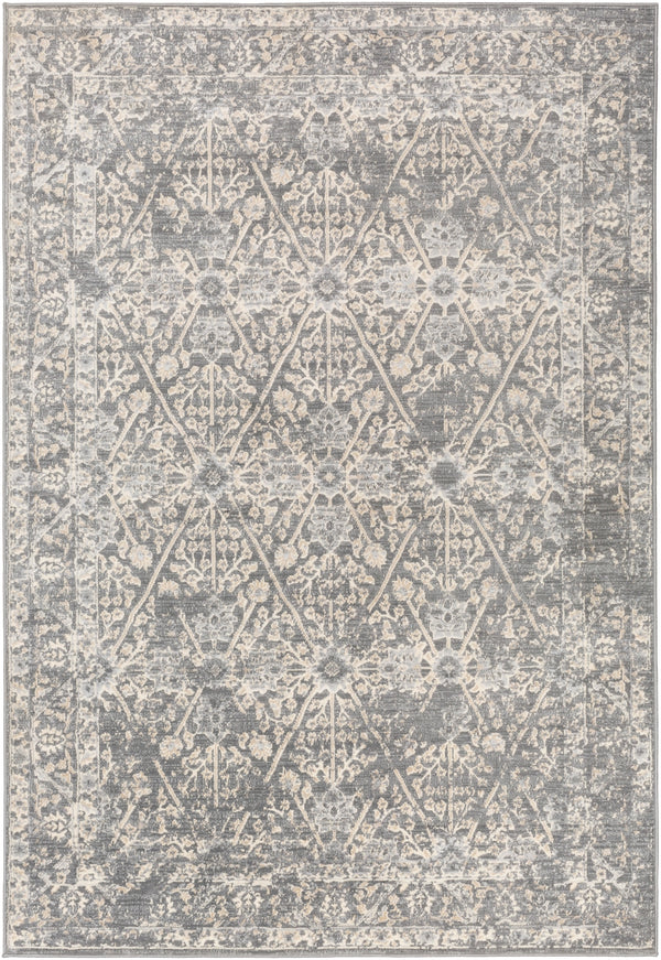 City CIT-2369 Traditional Polypropylene Rug CIT2369-710103 Taupe, Light Gray, Beige, Khaki 100% Polypropylene 7'10" x 10'3"