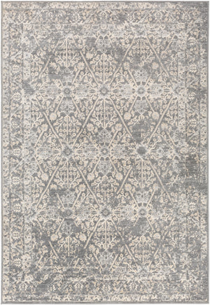 City CIT-2369 Traditional Polypropylene Rug CIT2369-710103 Taupe, Light Gray, Beige, Khaki 100% Polypropylene 7'10" x 10'3"