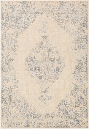 City CIT-2387 Traditional Polypropylene Rug CIT2387-710103 Taupe, Light Gray, Beige, Khaki 100% Polypropylene 7'10" x 10'3"