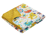 Trixie Yellow 4pc Full Quilt Set