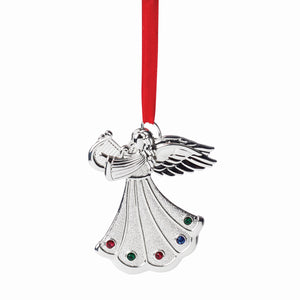 Jeweled Angel Ornament - Set of 4