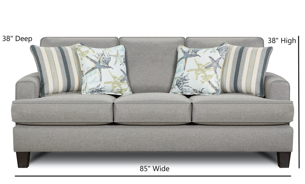 Fusion 2600 Nautical & Coastal Sofa 2600 Jitterbug Flax Sofa