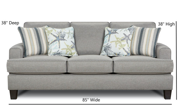 Fusion 2600 Nautical & Coastal Sofa 2600 Jitterbug Flax Sofa