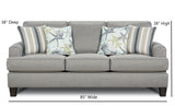 Fusion 2600 Nautical & Coastal Sofa 2600 Jitterbug Flax Sofa