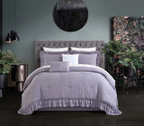 Kensley Lavender King 5pc Comforter Set