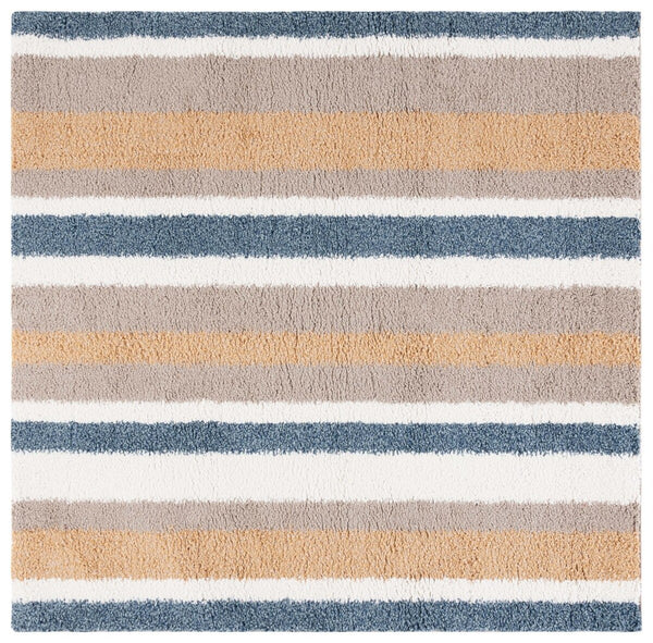 Calico Shag Rug - Luxurious Power Loomed Polyester Design from Turkey, Ideal for Cozy Spaces