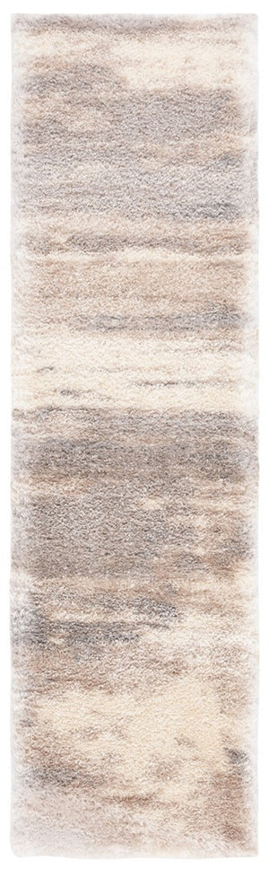 Safavieh Cloud Shag 108 Shag Power Loomed Rug Ivory / Grey CLD108A-9