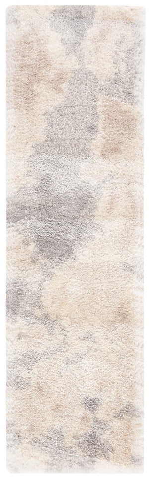 Safavieh Cloud Shag 109 Shag Power Loomed Rug Ivory / Grey CLD109A-9