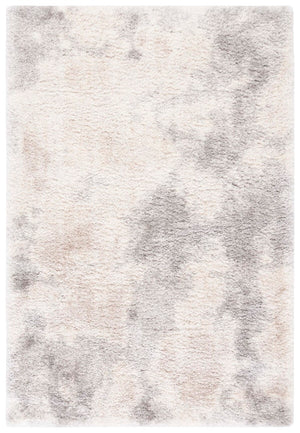 Safavieh Cloud Shag 109 Shag Power Loomed Rug Ivory / Grey CLD109A-9