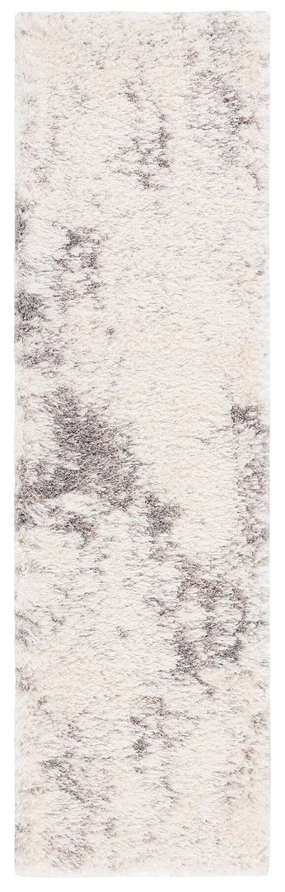 Safavieh Cloud Shag 110 Shag Power Loomed Rug Ivory / Grey CLD110A-9