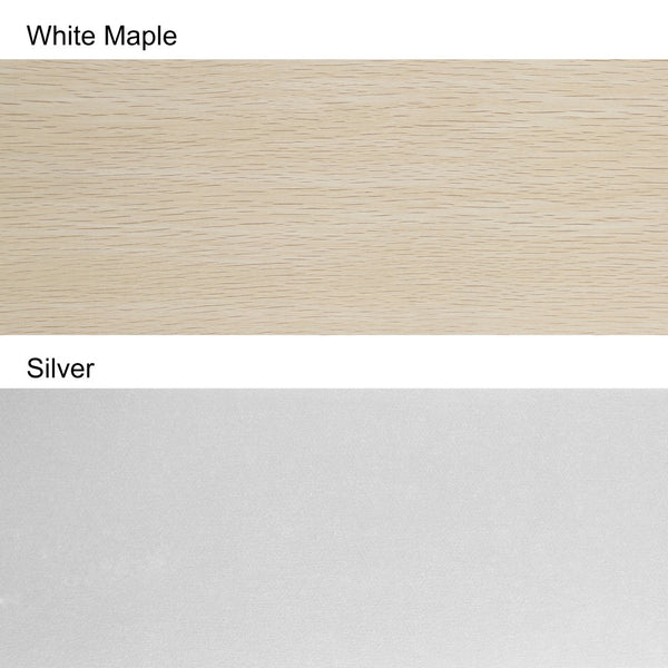 Safavieh Dresher Ceiling Light Fan in Silver/White Maple CLF1006A