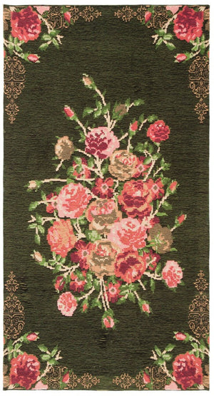 Safavieh Classic Vintage 115 Power Loomed Polyester Country & Floral Rug CLV115Z-9