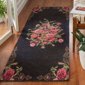 Safavieh Classic Vintage 115 Power Loomed Polyester Country & Floral Rug CLV115Z-9