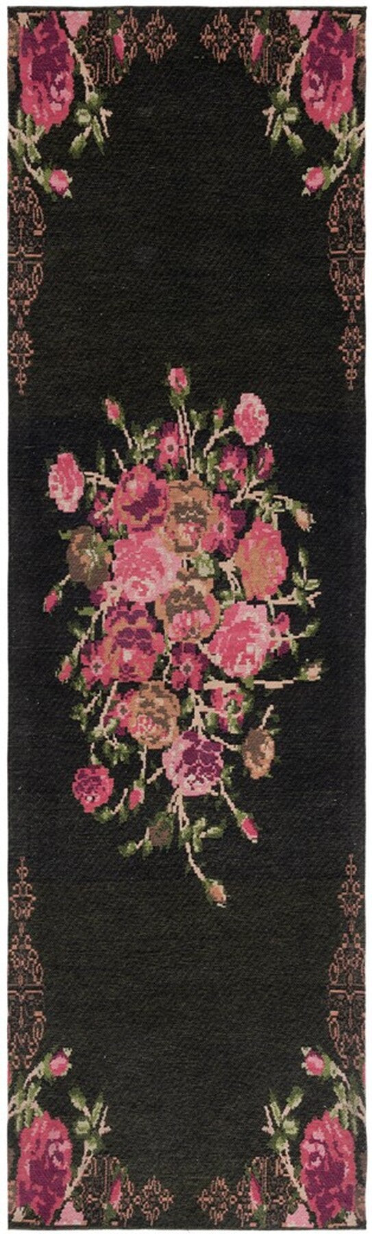 Safavieh Classic Vintage 115 Power Loomed Polyester Country & Floral Rug CLV115Z-9