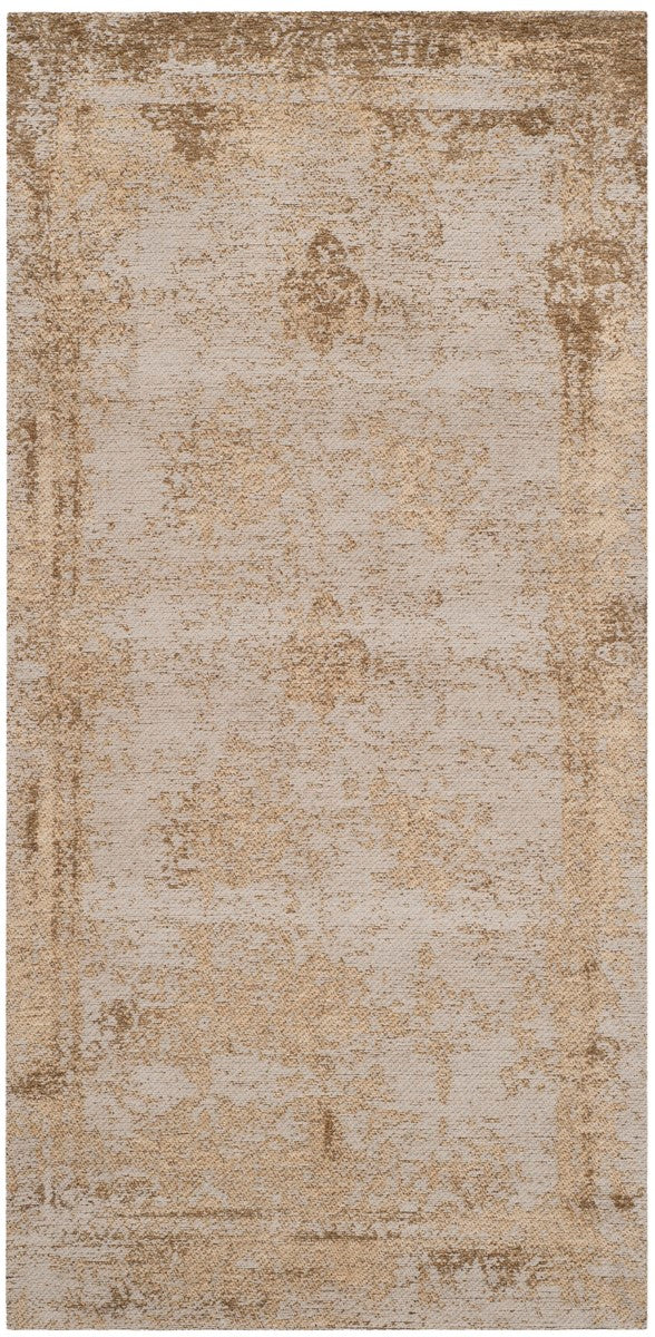 Clv Classic Vintage Power Loomed Rug - Stylish Organic Visco Yarn, Timeless Persian & Turkish Design