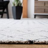 Clv-Classic Vintage Classic Vintage 127  Hand Woven 90% Cotton 10% Polyester Rug Beige / Black