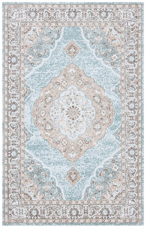 Clv-Classic Vintage Classic Vintage 202 Transitional Hand Tufted 80% Polyester, 20% Cotton Rug Sage / Green