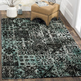 Safavieh Classic Vintage 221 Power Loomed 80% Polyester/20% Cotton Rug CLV221A-3