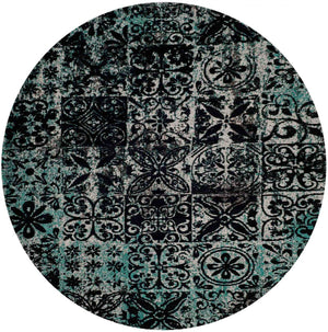 Safavieh Classic Vintage 221 Power Loomed 80% Polyester/20% Cotton Rug CLV221A-3