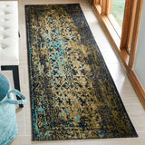 Safavieh Classic Vintage 223 Power Loomed 80% Polyester/20% Cotton Contemporary Rug CLV223B-3