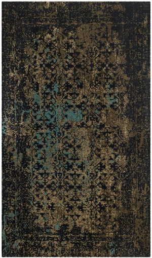 Safavieh Classic Vintage 223 Power Loomed 80% Polyester/20% Cotton Contemporary Rug CLV223B-3