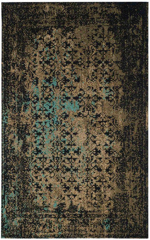 Safavieh Classic Vintage 223 Power Loomed 80% Polyester/20% Cotton Contemporary Rug CLV223B-3