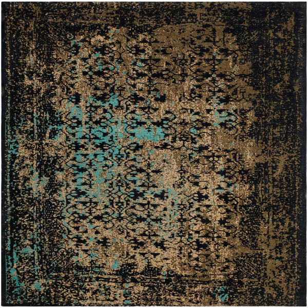 Safavieh Classic Vintage 223 Power Loomed 80% Polyester/20% Cotton Contemporary Rug CLV223B-3