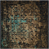 Safavieh Classic Vintage 223 Power Loomed 80% Polyester/20% Cotton Contemporary Rug CLV223B-3