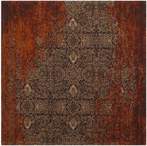 Safavieh Classic Vintage 224 Power Loomed 80% Polyester/20% Cotton Contemporary Rug CLV224A-3
