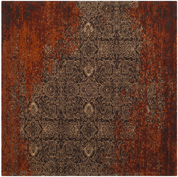 Safavieh Classic Vintage 224 Power Loomed 80% Polyester/20% Cotton Contemporary Rug CLV224A-3