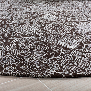 Safavieh Classic Vintage 224 Power Loomed 80% Polyester/20% Cotton Rug CLV224B-3