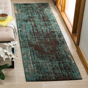 Safavieh Classic Vintage 225 Power Loomed 80% Polyester/20% Cotton Contemporary Rug CLV225A-3
