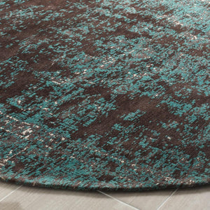 Safavieh Classic Vintage 225 Power Loomed 80% Polyester/20% Cotton Contemporary Rug CLV225A-3