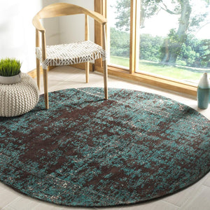 Safavieh Classic Vintage 225 Power Loomed 80% Polyester/20% Cotton Contemporary Rug CLV225A-3