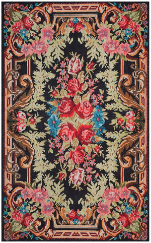 Safavieh Classic Vintage 301 Power Loomed 95% Cotton/5% Polyester, Traditional Rug CLV301A-3