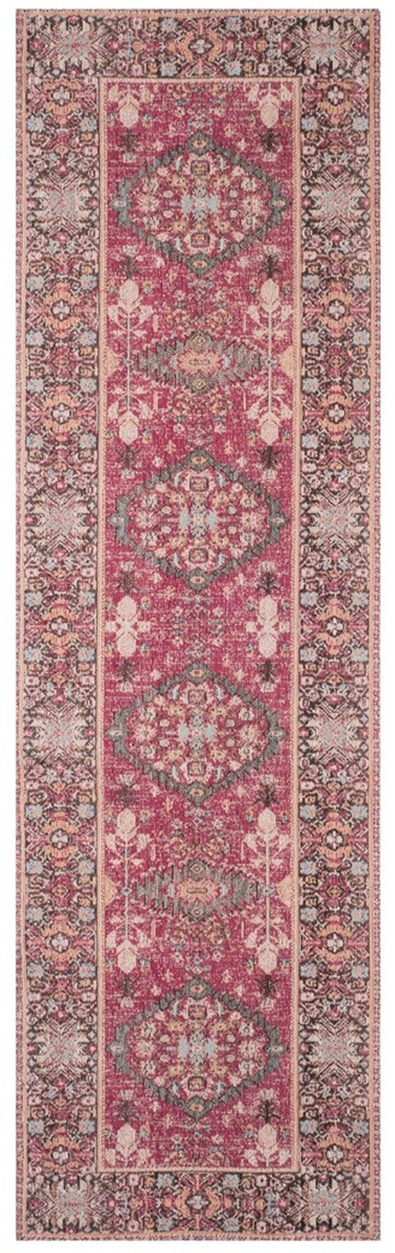 Safavieh Classic Vintage 302 Power Loomed 95% Cotton/5% Polyester, Traditional Rug CLV302A-3