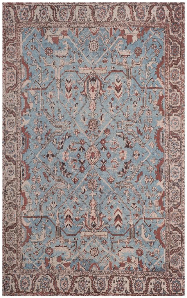 Safavieh Classic Vintage 303 Power Loomed 95% Cotton/5% Polyester, Rug CLV303A-3