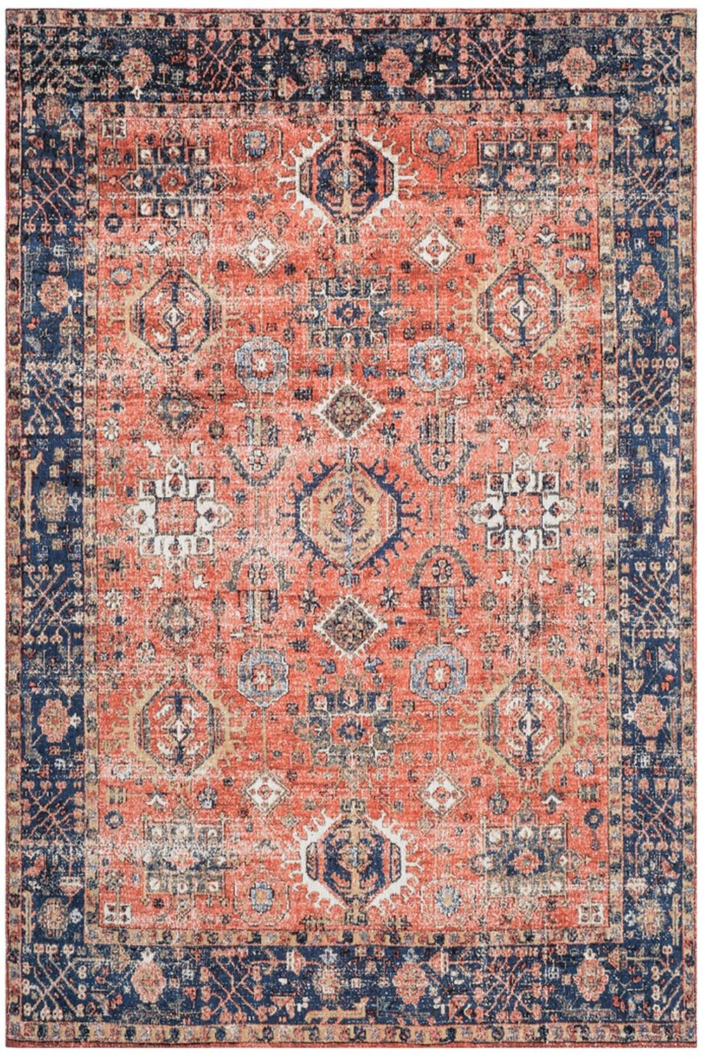 Safavieh Classic Vintage 305 Power Loomed 95% Cotton/5% Polyester, Traditional Rug CLV305P-3