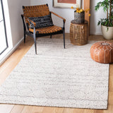 Classic Vintage 901  Hand Woven 60% Cotton, 35% Jute, 5% Polyester Rug Natural / Ivory