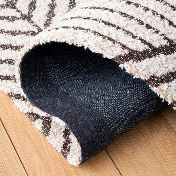 Classic Vintage Hand Woven Rug - Luxurious 60% Cotton & 35% Jute Blend for Timeless Home Decor