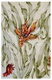 Nourison Tropics TS01 Floral Handmade Tufted Indoor Area Rug Ivory 5'3" x 8'3" 99446818447