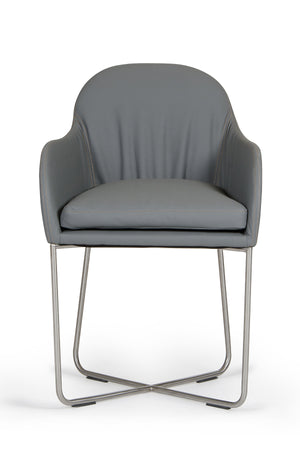 VIG Furniture Modrest Sweeny Modern Grey Dining Chair VGEDCMI6009-GRY