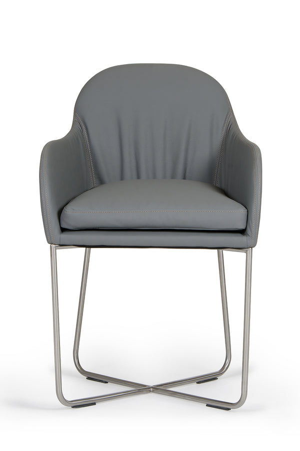 VIG Furniture Modrest Sweeny Modern Grey Dining Chair VGEDCMI6009-GRY