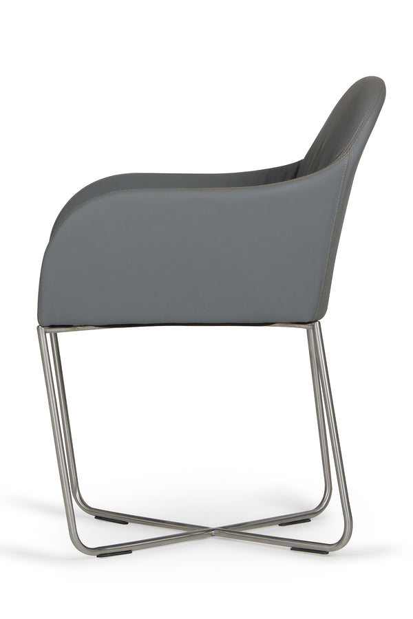 VIG Furniture Modrest Sweeny Modern Grey Dining Chair VGEDCMI6009-GRY